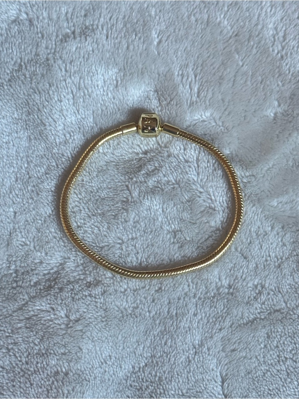Pandora gold bracelet